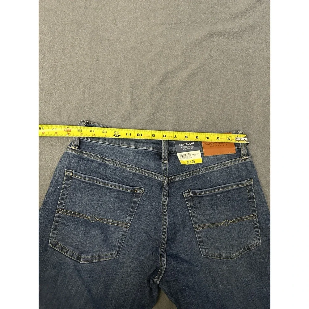 Lucky Brand Blue Jeans Men's Size 32x30 221 Straight Fit